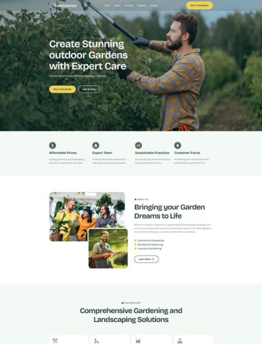 Gardening